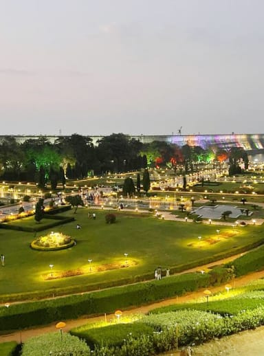Brindavan Gardens ( KRS Dam)